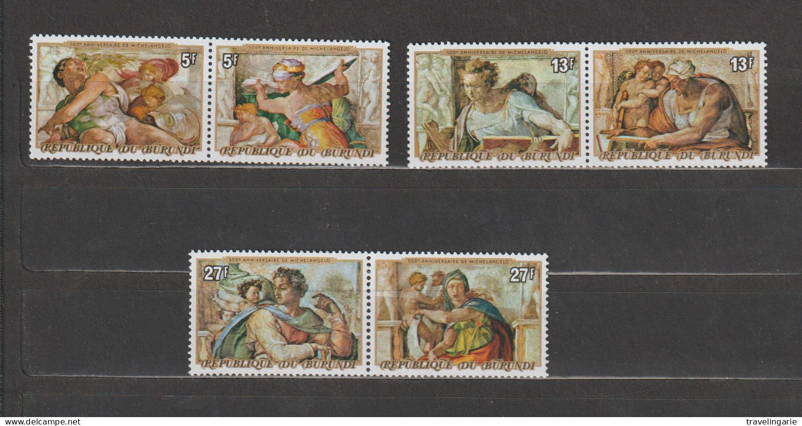 Burundi 1975 Christmas/Noël (I) MNH/** - Unused Stamps