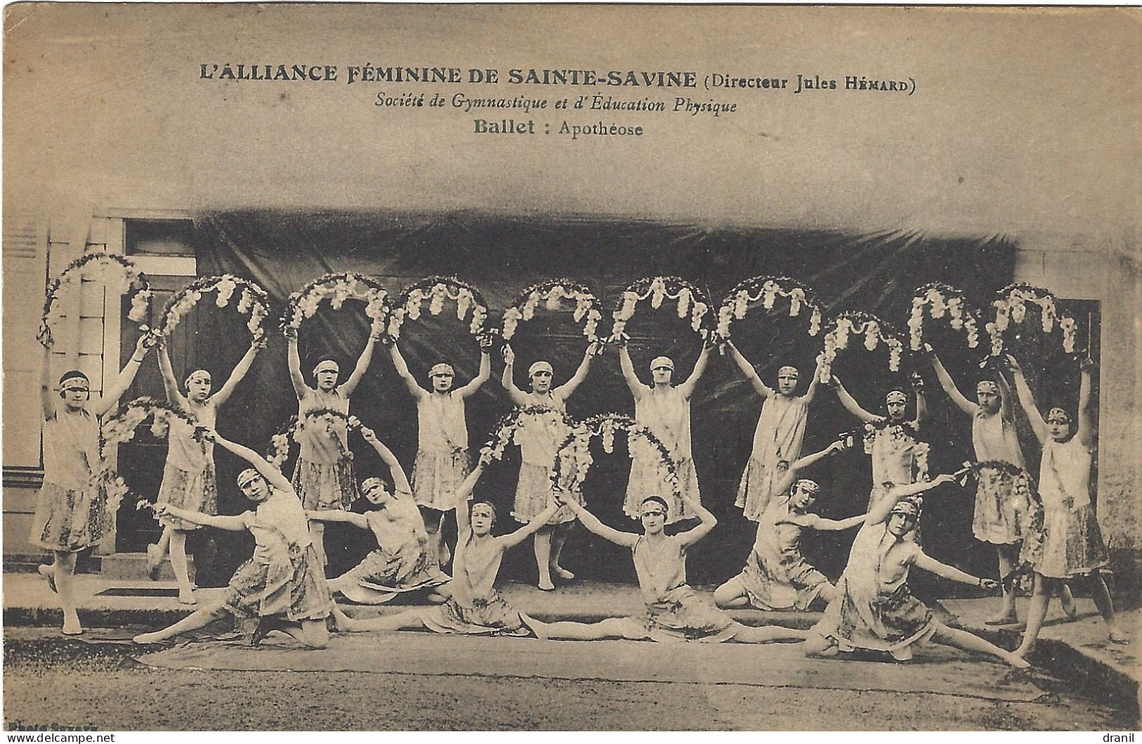 10 - Aube - L'ALLIANCE FEMININE DE SAINTE SAVINE - Ballet: Apothéose - Autres & Non Classés