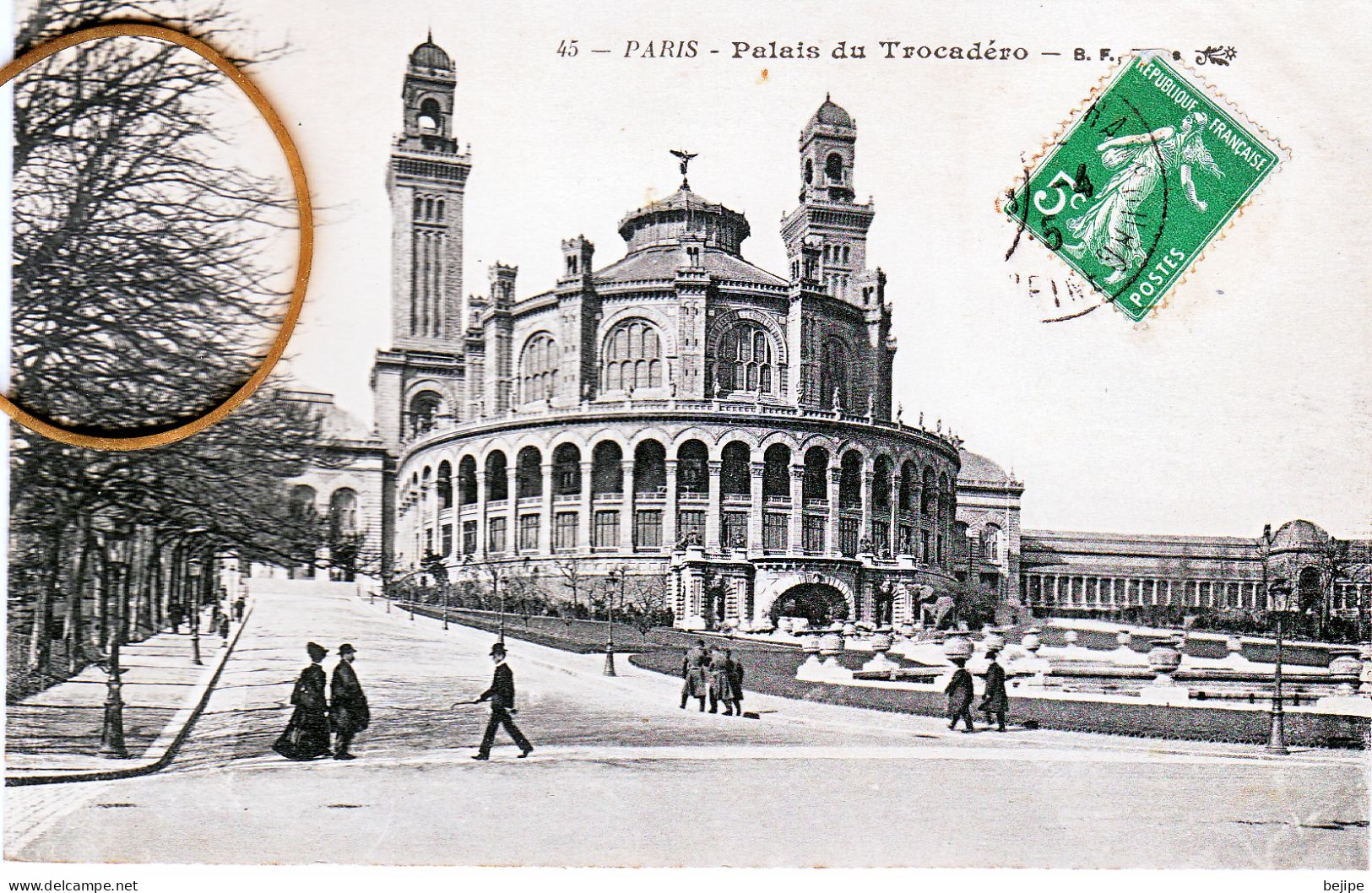 75 PARIS Palais Du Trocadero - Andere Monumenten, Gebouwen