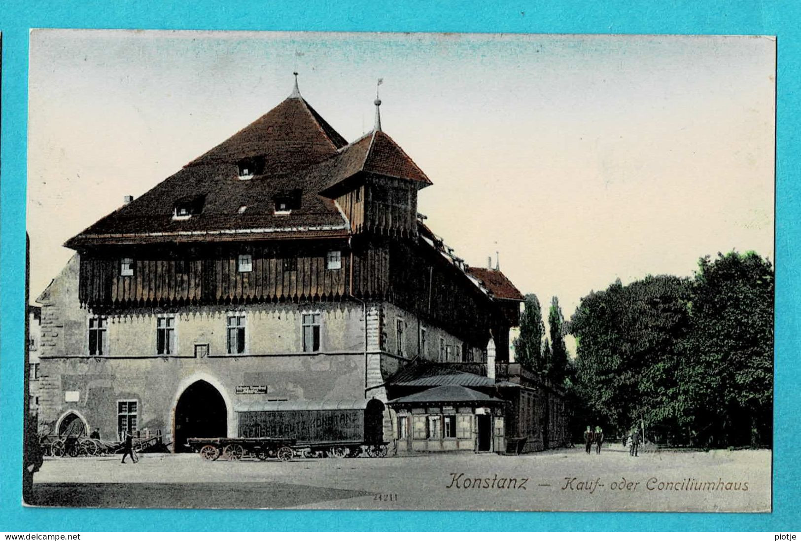 * Konstanz (Baden Wuerttemberg - Deutschland) * (Keinicke & Rubin 1907 - 24211) Kauf Oder Conciliumhaus, Couleur - Konstanz