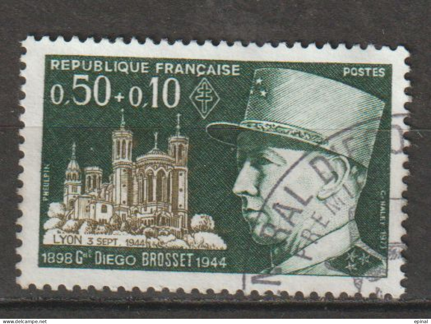 FRANCE : N° 1668 Oblitéré (Personnages Célèbres : Général Diego Brosset) - PRIX FIXE - - Used Stamps
