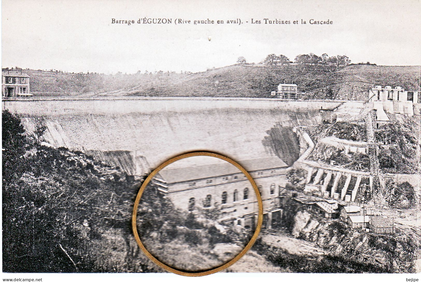 36 Indre EGUZON Barrage Les Turbines Et La Cascade - Autres & Non Classés