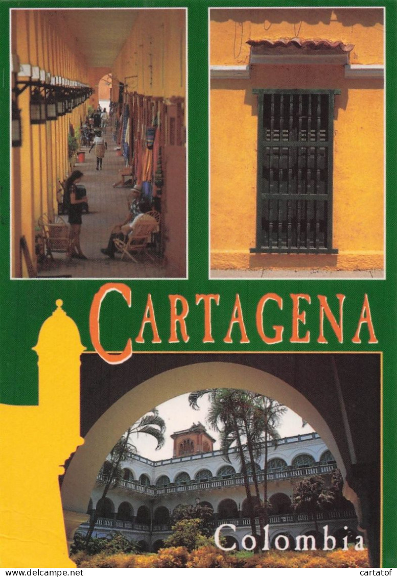 CARTAGENA .  COLOMBIA . Multivues - Colombia