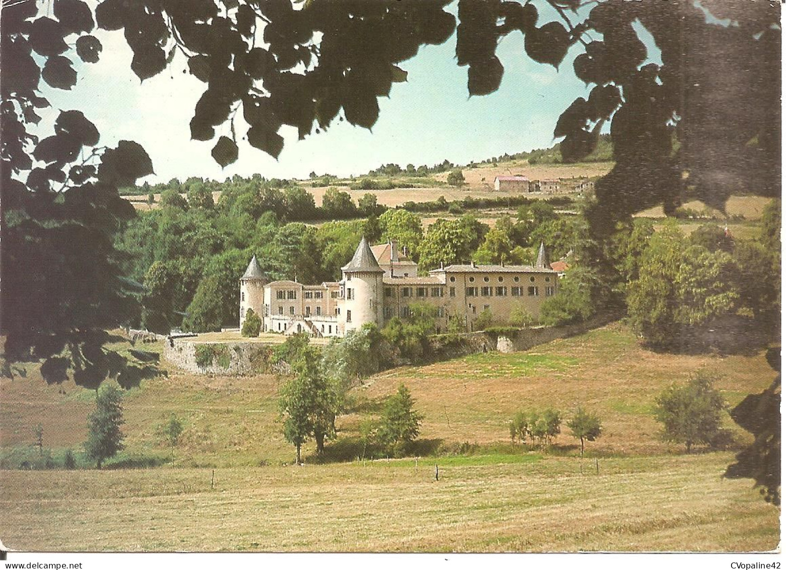 LAMURE SUR AZERGUES (69) Château De Pramenoux (2 Scans)  CPSM  GF - Lamure Sur Azergues