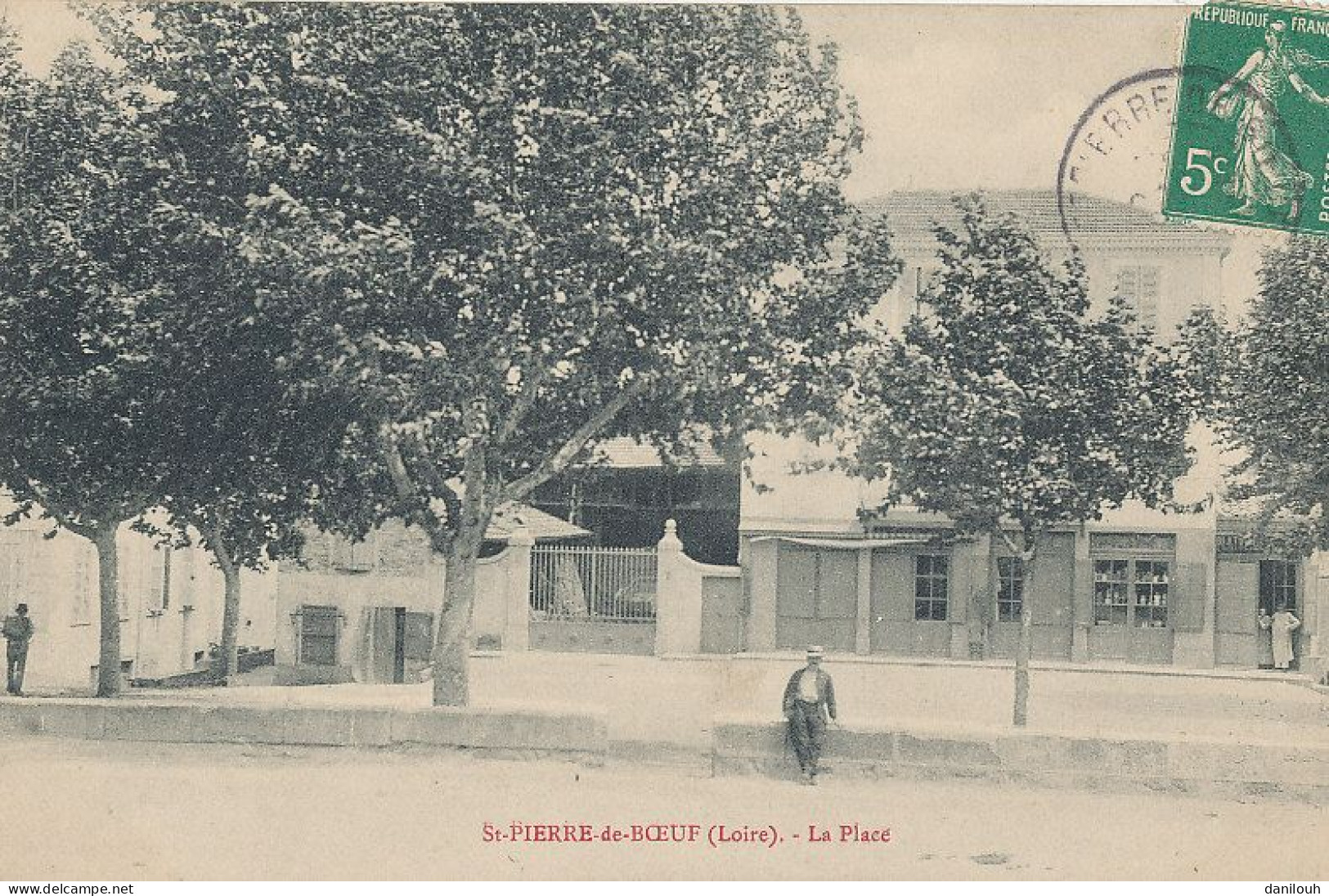 42 // SAINT PIERRE DE BOEUF  La Place - Autres & Non Classés