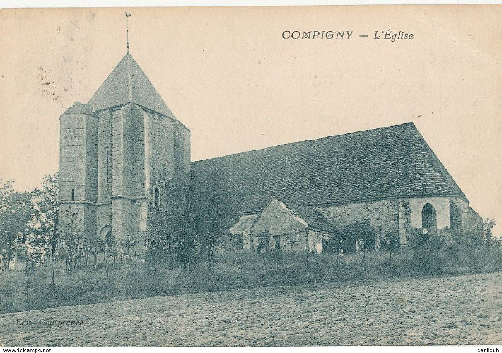 89 // COMPIGNY    L'église  ** - Altri & Non Classificati