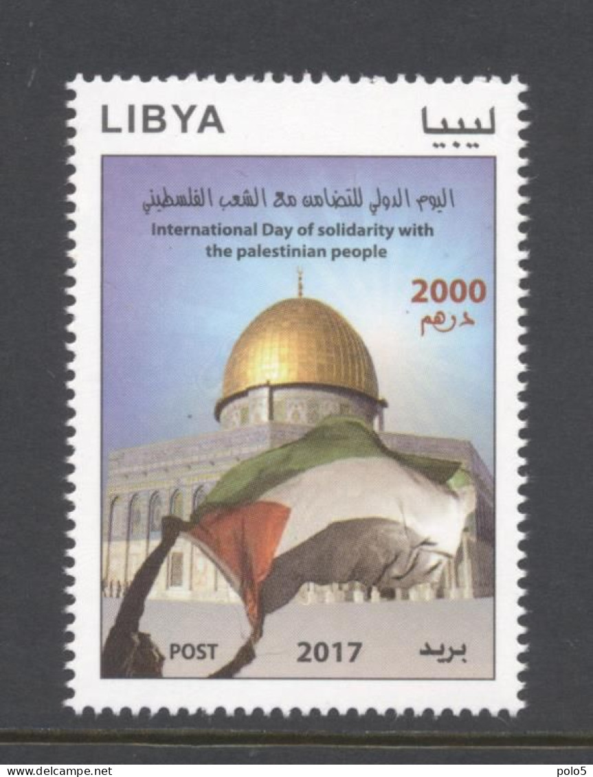 Libya 2017-International Day Of Solidarity With Palestine Set (1v) - Libye