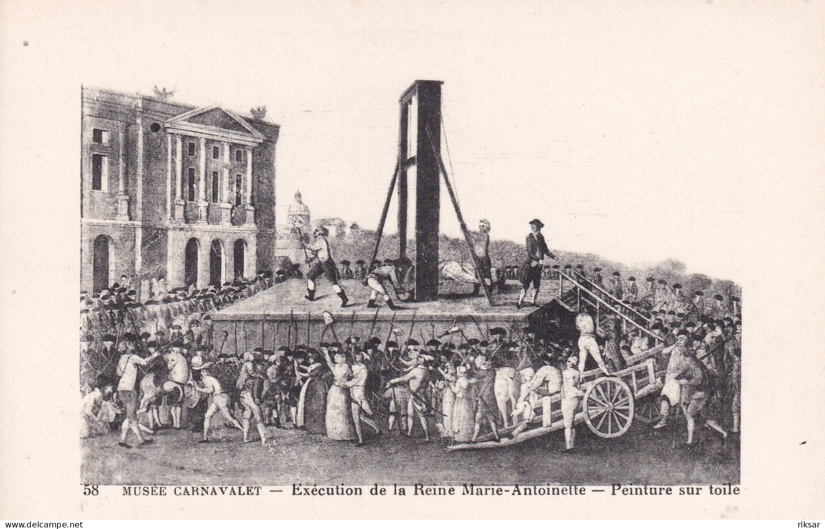 PARIS(8 Em ARRONDISSEMENT) GUILLOTINE(MARIE ANTOINETTE) - District 08