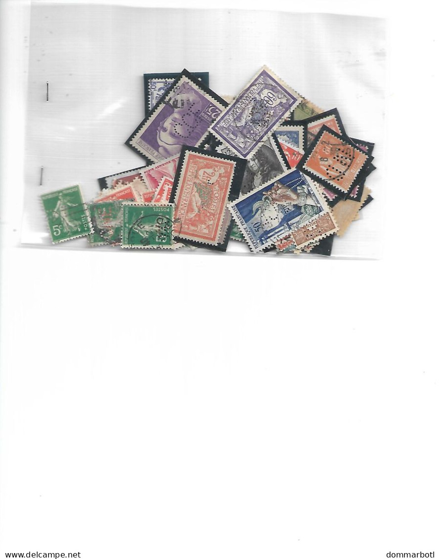 85 Perforés - Used Stamps