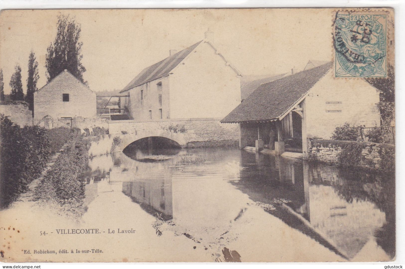 Côte-d'Or - Villecomte - Le Lavoir - Autres & Non Classés