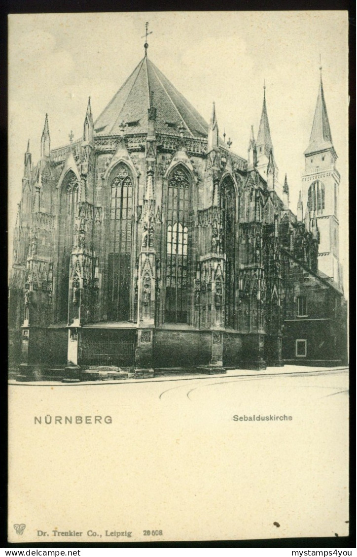 Ak Germany, Nürnberg | Sebalduskirche #ans-1955 - Nürnberg