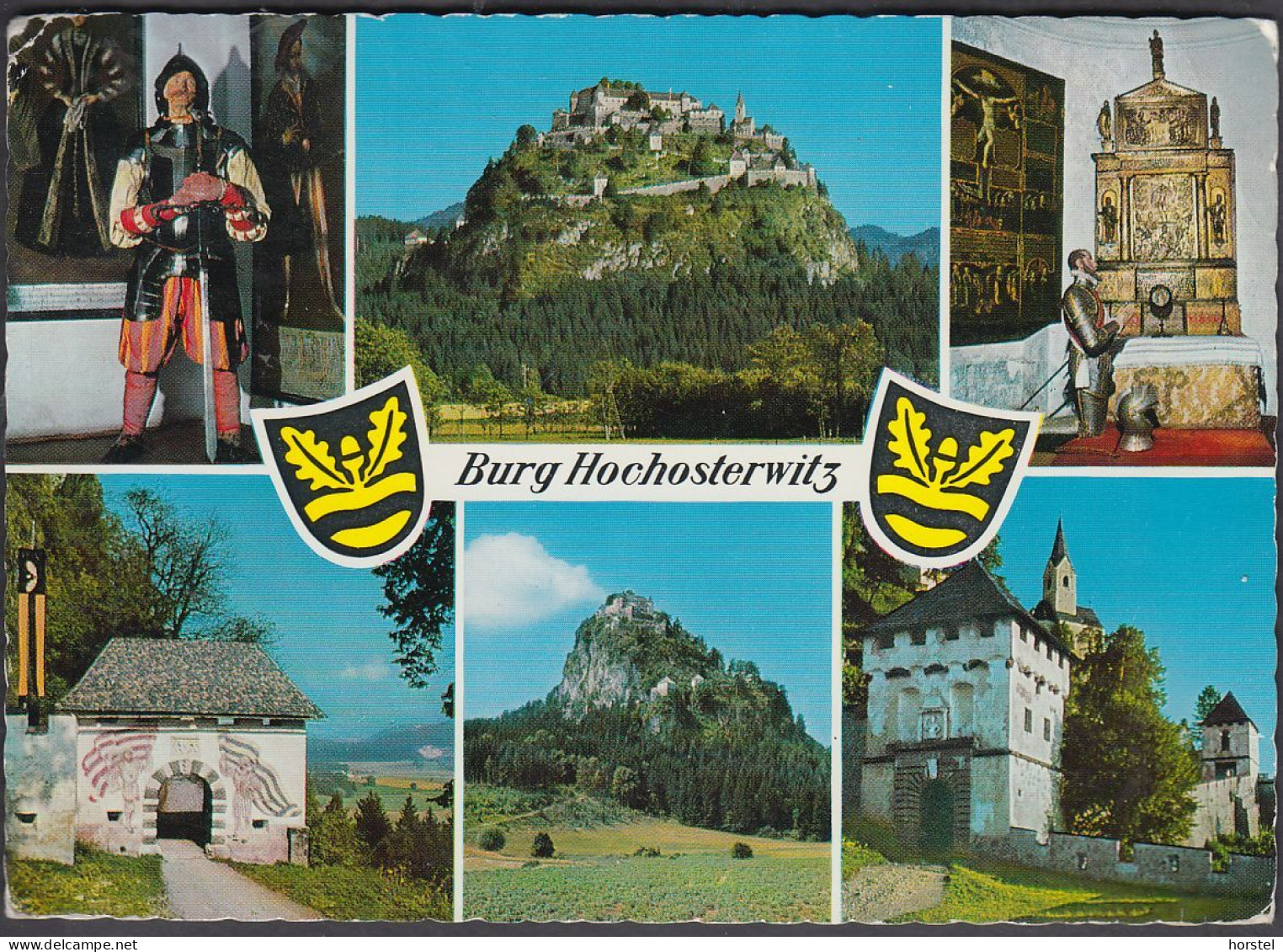 Austria - 9313 Sankt Georgen Am Längsee - Burg Hochosterwitz - Ritter - Nice Stamp 1967 - St. Veit An Der Glan