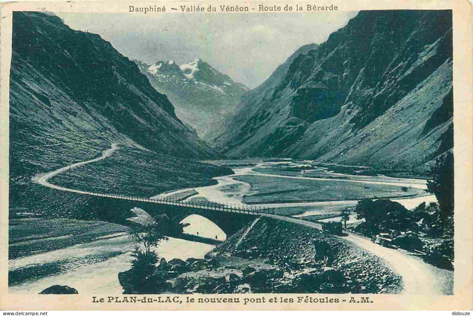 38 - Le Plan Du Lac - Le Nouveau Pont Et Les Fétoules - CPA - Voir Scans Recto-Verso - Other & Unclassified
