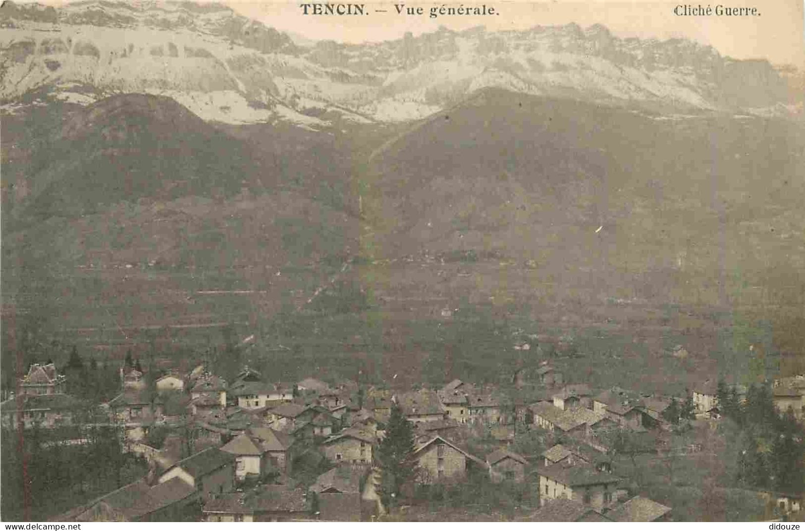 38 - Tencin - Vue Générale - CPA - Voir Scans Recto-Verso - Altri & Non Classificati