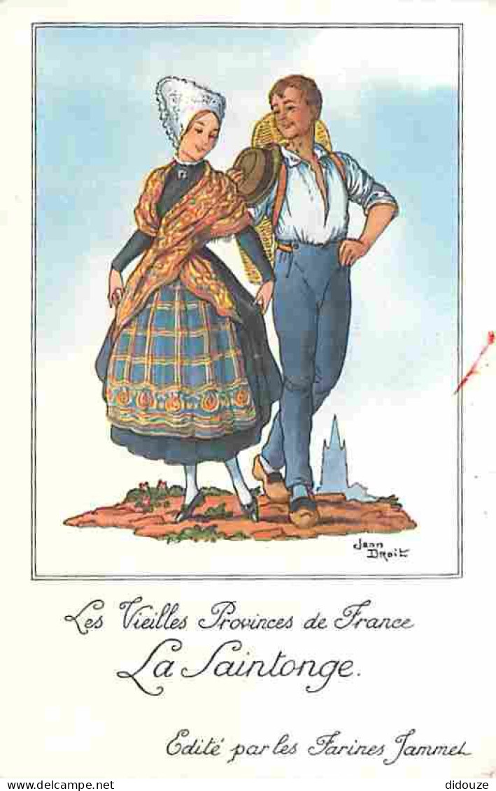 Folklore - Folklore - Les Vieilles Provinces De France - La Saintonge - Edité Par Les Farines Jammet - CPA - Voir Scans  - Other & Unclassified