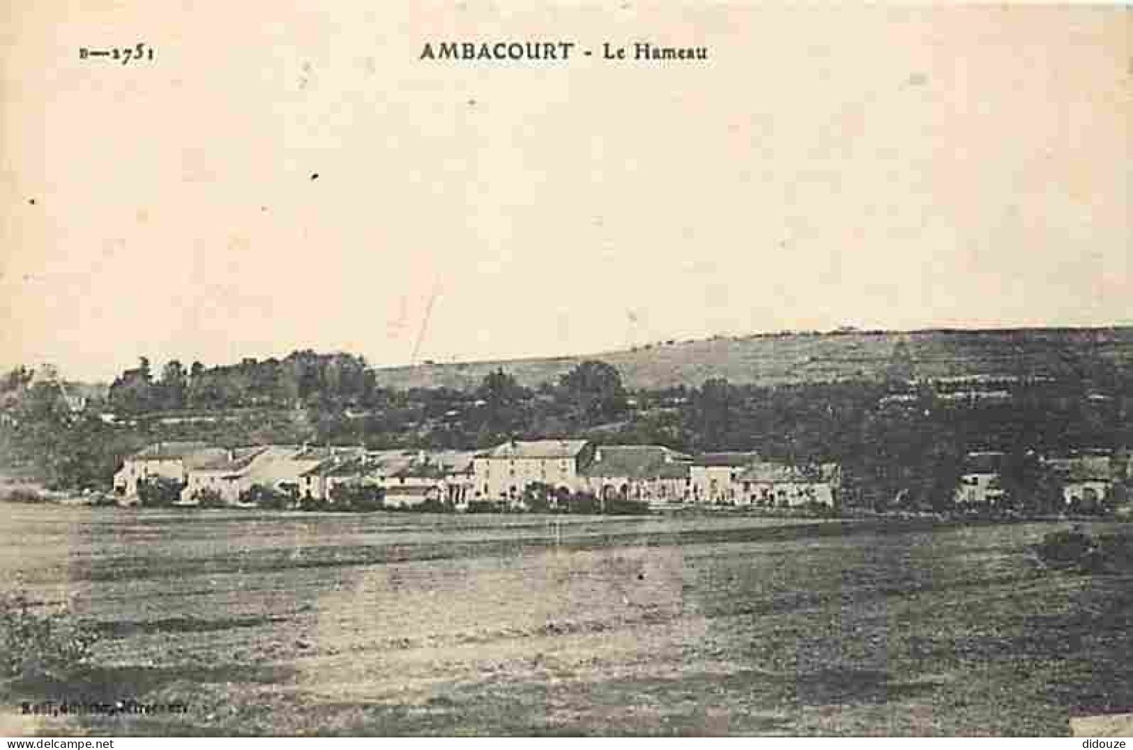 88 - Ambacourt - Le Hameau - CPA - Voir Scans Recto-Verso - Autres & Non Classés