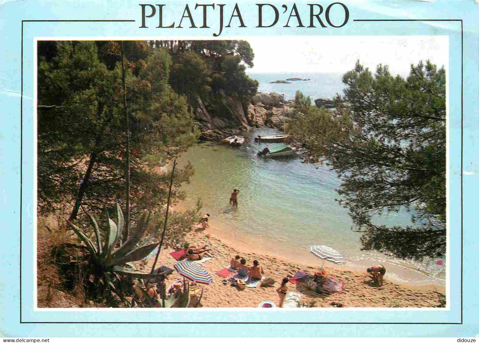 Espagne - Espana - Cataluna - Costa Brava - Platja D'Aro - Cala Sa Cova - Plage - CPM - Voir Scans Recto-Verso - Gerona