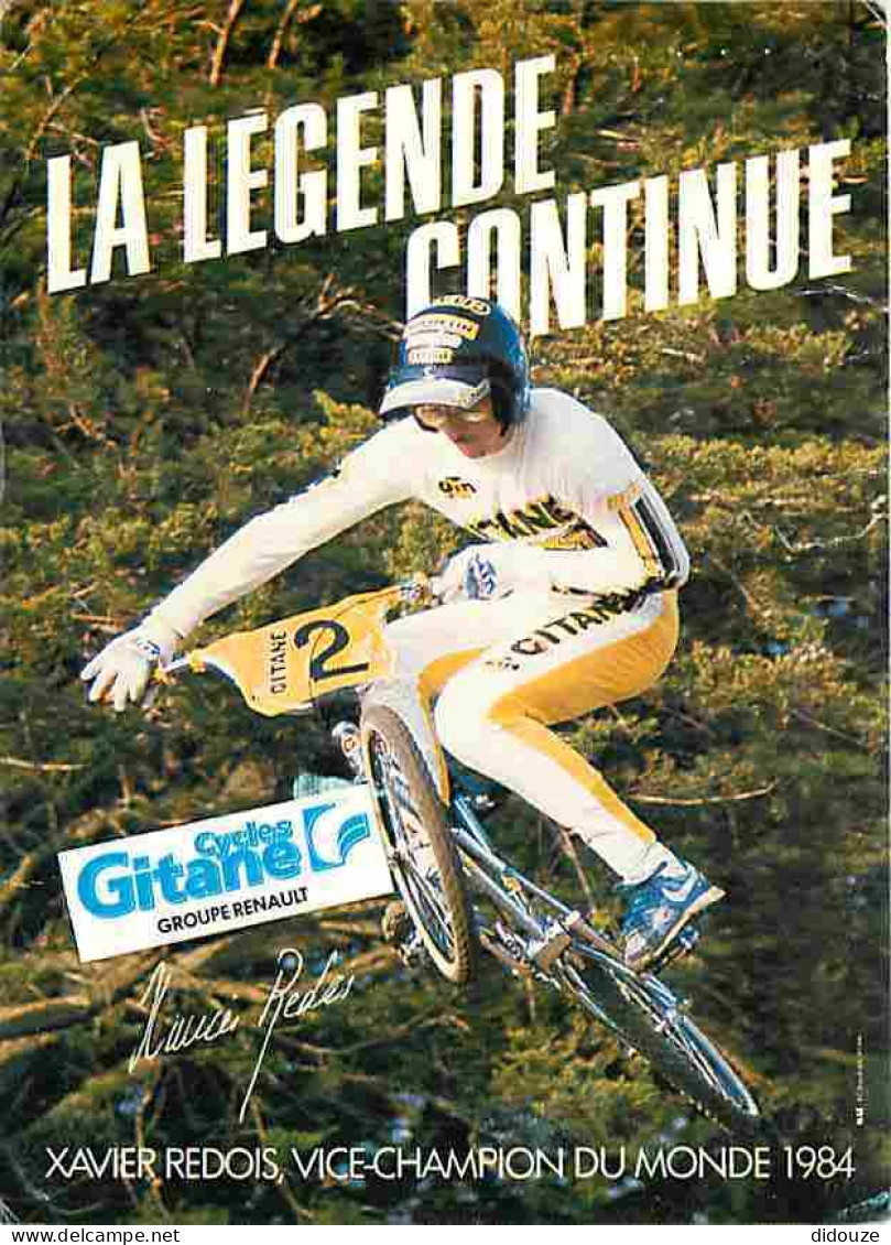 Sports - Cyclisme - Bi Cross - Xavier Redois Vice Champion Du Monde 1984 - CPM - Voir Scans Recto-Verso - Cycling