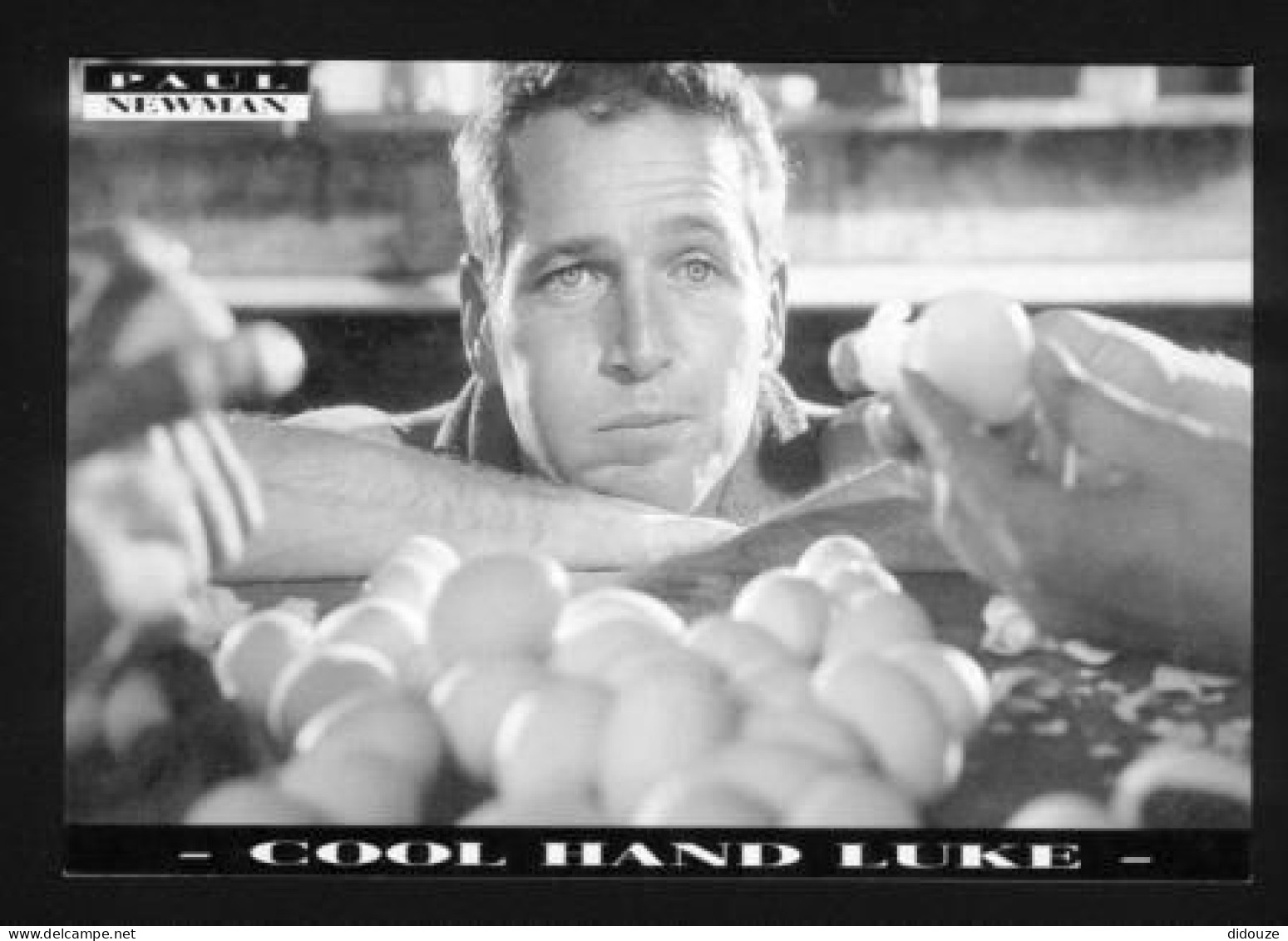 Cinéma - Paul Newman - Cool Hand Luke - Carte Vierge - Acteurs