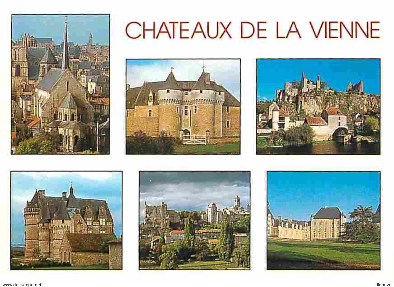 86 - Vienne - Chateaux De La Vienne - Multivues - CPM - Voir Scans Recto-Verso - Andere & Zonder Classificatie