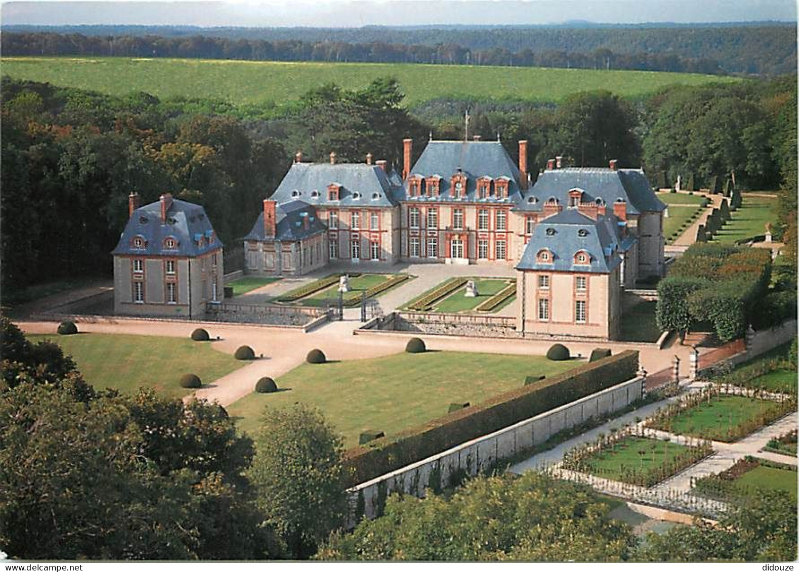 78 - Choisel - Le Château De Breteuil - Vue Aérienne Du Château Et Son Parc De 70 Hectares - CPM - Carte Neuve - Voir Sc - Autres & Non Classés