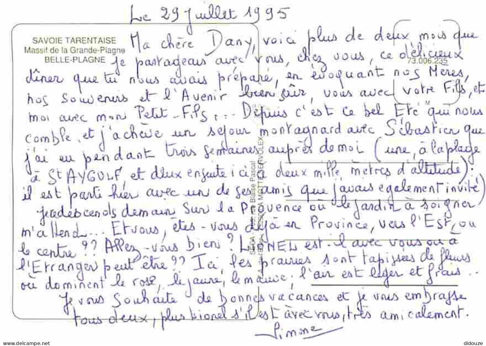 73 - Belle Plagne - Multivues - CPM - Voir Scans Recto-Verso - Andere & Zonder Classificatie