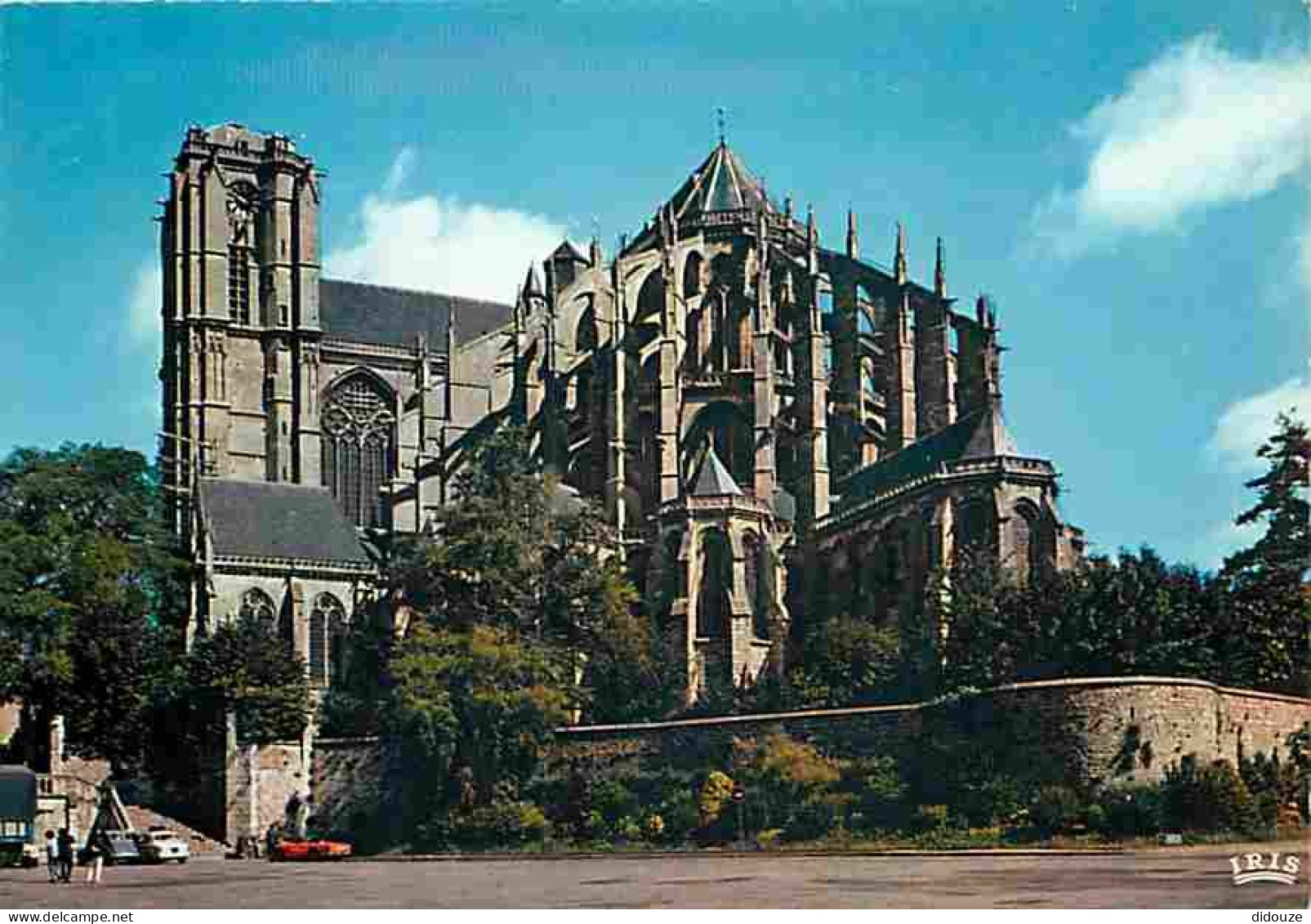 72 - Le Mans - La Cathédrale Saint Julien - Automobiles - Carte Neuve - CPM - Voir Scans Recto-Verso - Le Mans