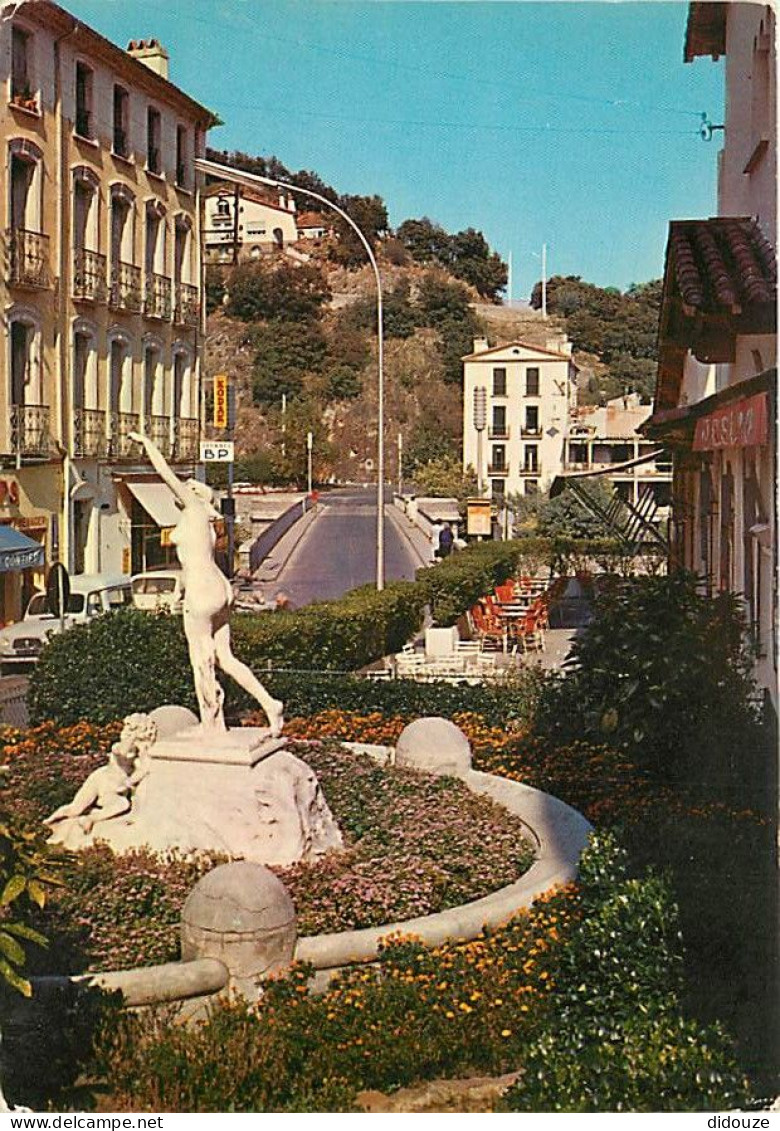 66 - Amélie Les Bains - Le Casino - Statue De Femme Nue - Automobiles - CPM - Voir Scans Recto-Verso - Altri & Non Classificati