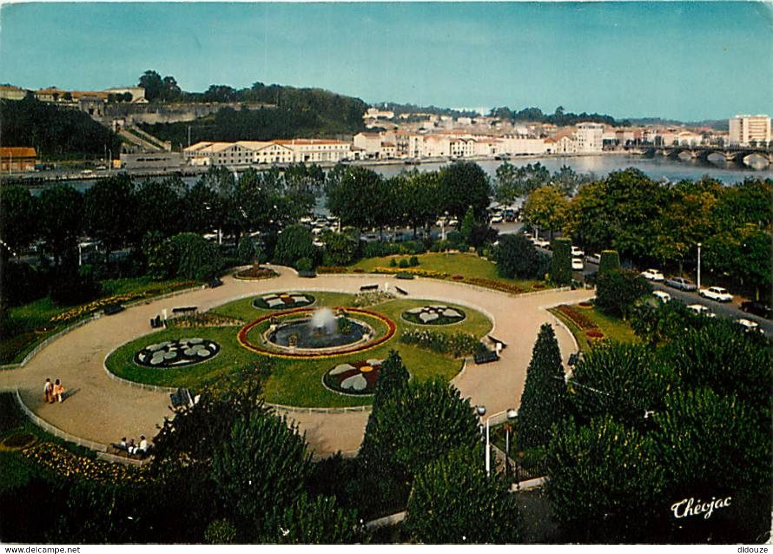 64 - Bayonne - Les Jardins Et Les Bords De La Nive  - CPM - Voir Scans Recto-Verso - Bayonne