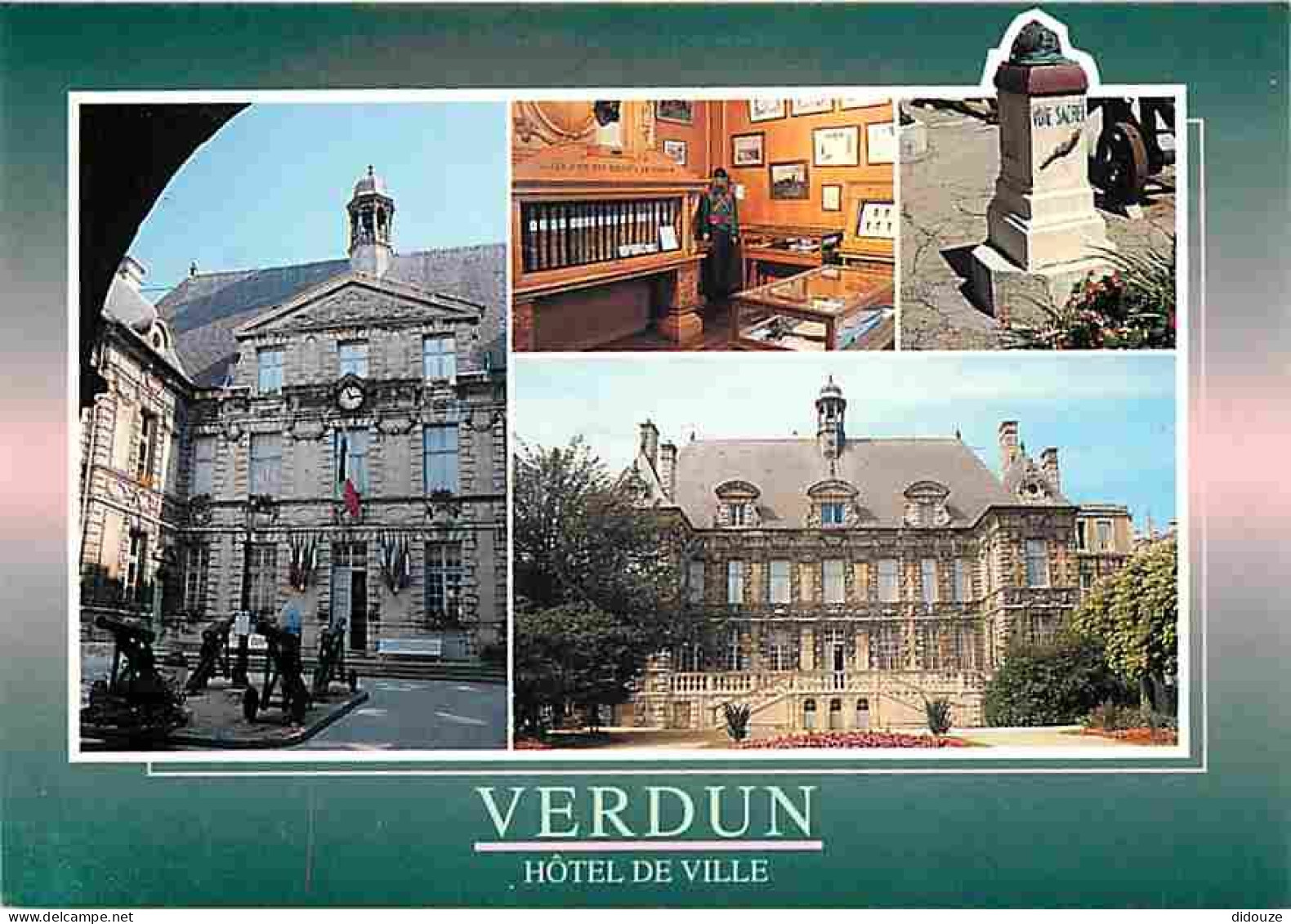 55 - Verdun - L'Hotel De Ville - Multivues - CPM - Voir Scans Recto-Verso - Verdun