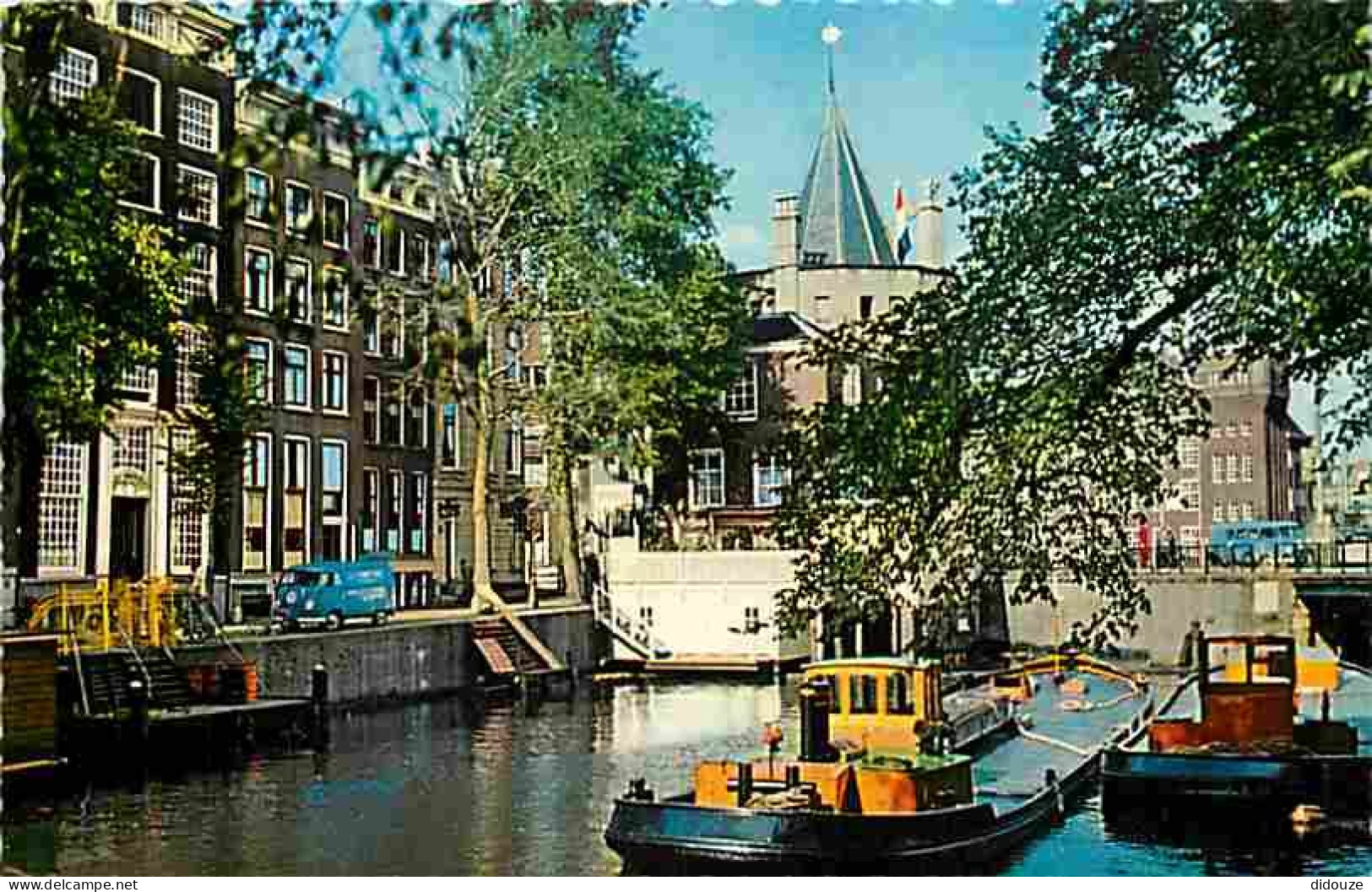 Pays Bas - Amsterdam - Goldersekade Avec Schreierstoren - CPM - Voir Scans Recto-Verso - Amsterdam