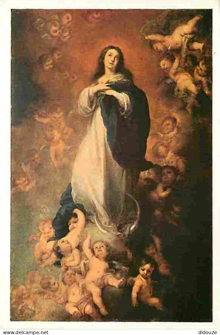 Art - Peinture Religieuse - Bartolome Esteban Murillo - La Conception Immaculée De La Vierge - CPM - Voir Scans Recto-Ve - Paintings, Stained Glasses & Statues