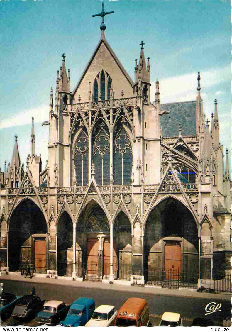 10 - Troyes - Eglise Saint-Urbain - Automobiles - Carte Dentelée - CPSM Grand Format - Carte Neuve - Voir Scans Recto-Ve - Troyes