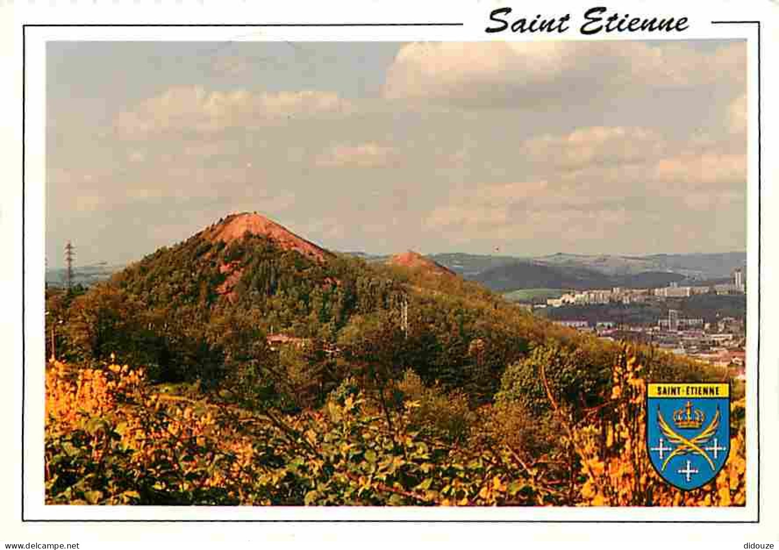 42 - Saint-Etienne - Les Crassiers - Blasons - CPM - Voir Scans Recto-Verso - Saint Etienne