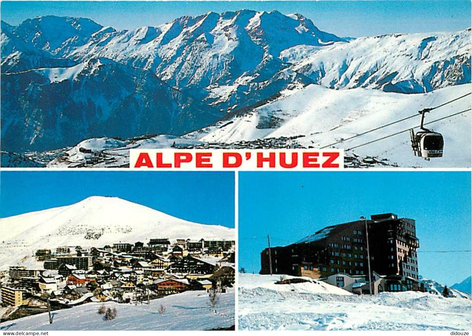 38 - Alpe D'Huez - Multivues - Hiver - Neige - Carte Neuve - CPM - Voir Scans Recto-Verso - Otros & Sin Clasificación
