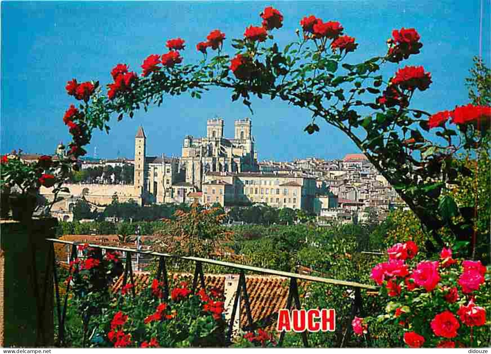 32 - Auch - Vue Générale - Fleurs - CPM - Voir Scans Recto-Verso - Auch