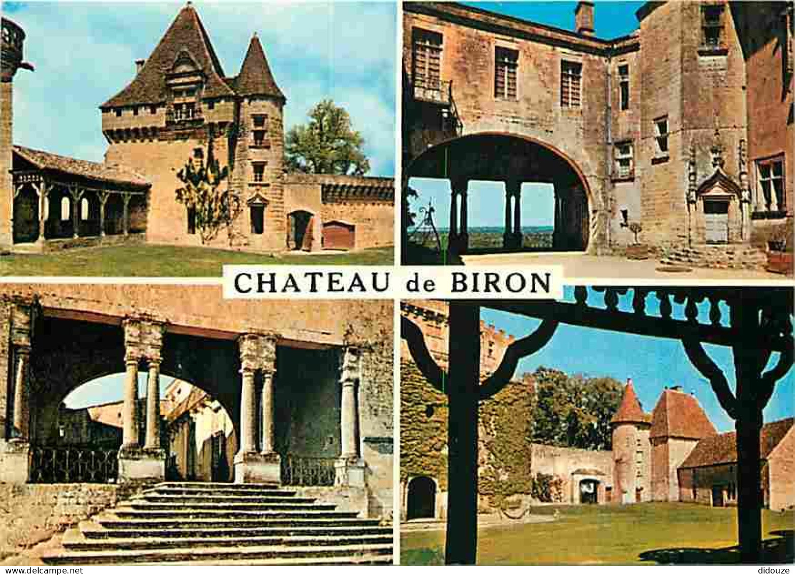 24 - Biron - Le Château - Multivues - CPM - Voir Scans Recto-Verso - Other & Unclassified