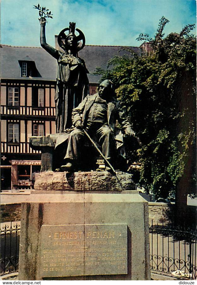 22 - Tréguier - La Place Du Martray - Statue D''Ernest Renan - Carte Neuve - CPM - Voir Scans Recto-Verso - Tréguier