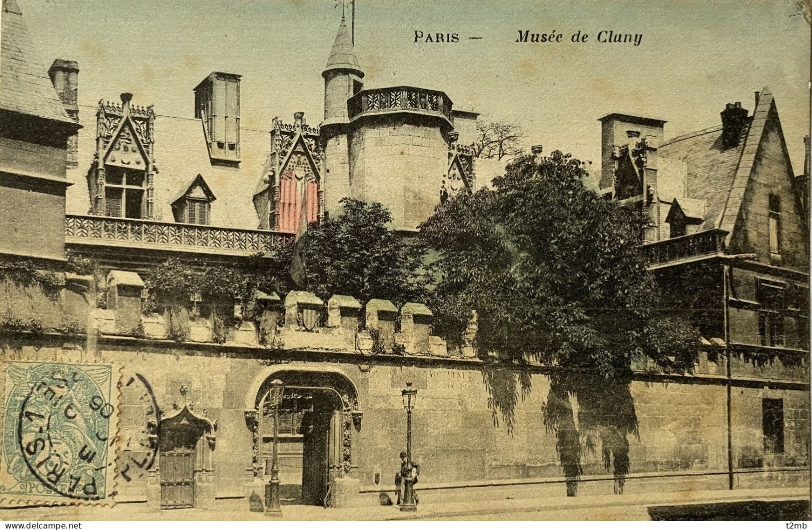 CPA PARIS. Musée De Cluny - Musées