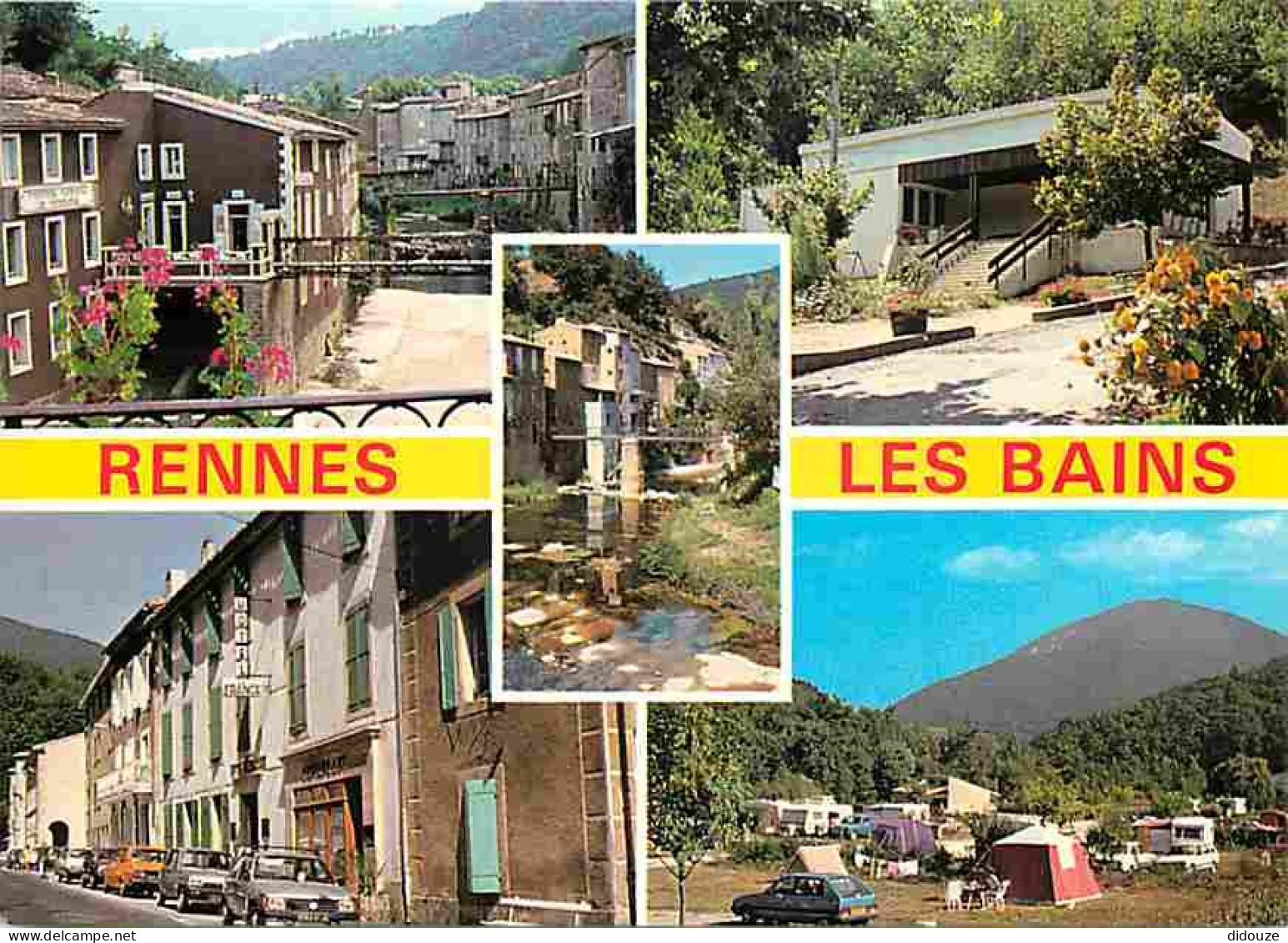 11 - Rennes Les Bains - Multivues - Automobiles - Fleurs - Carte Neuve - CPM - Voir Scans Recto-Verso - Other & Unclassified