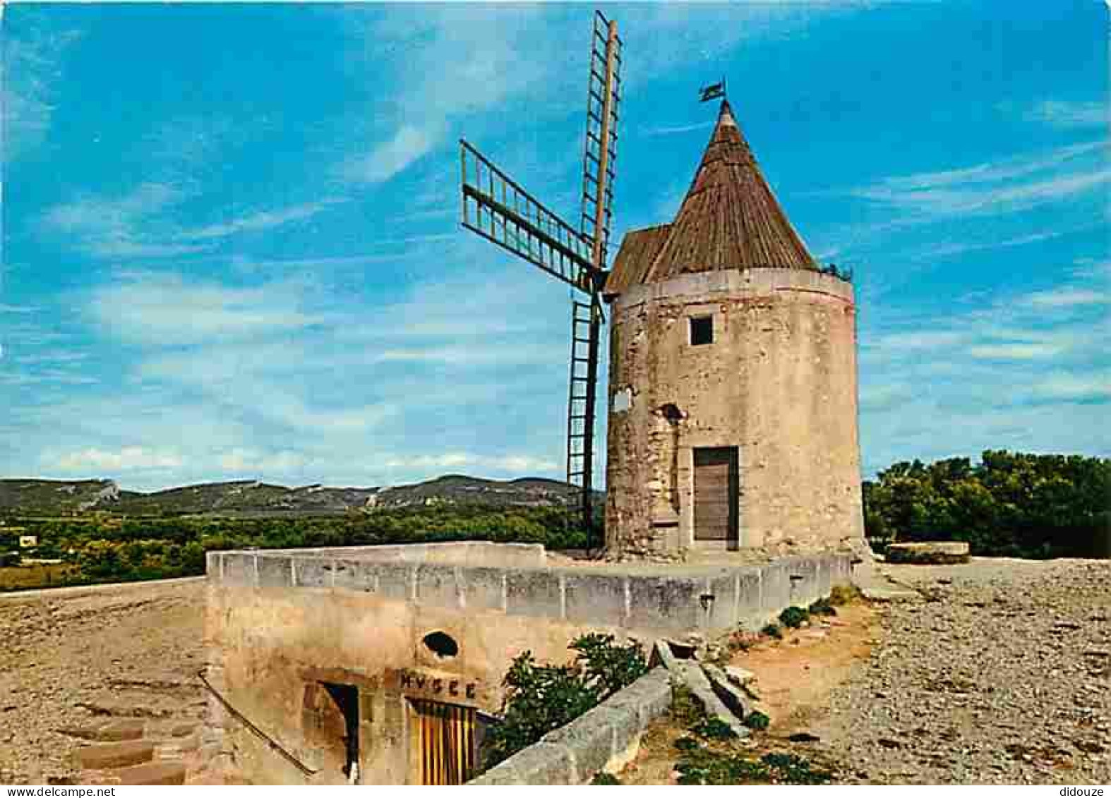 13 - Fontvieille - Le Moulin De Daudet - Flamme Postale - CPM - Voir Scans Recto-Verso - Fontvieille