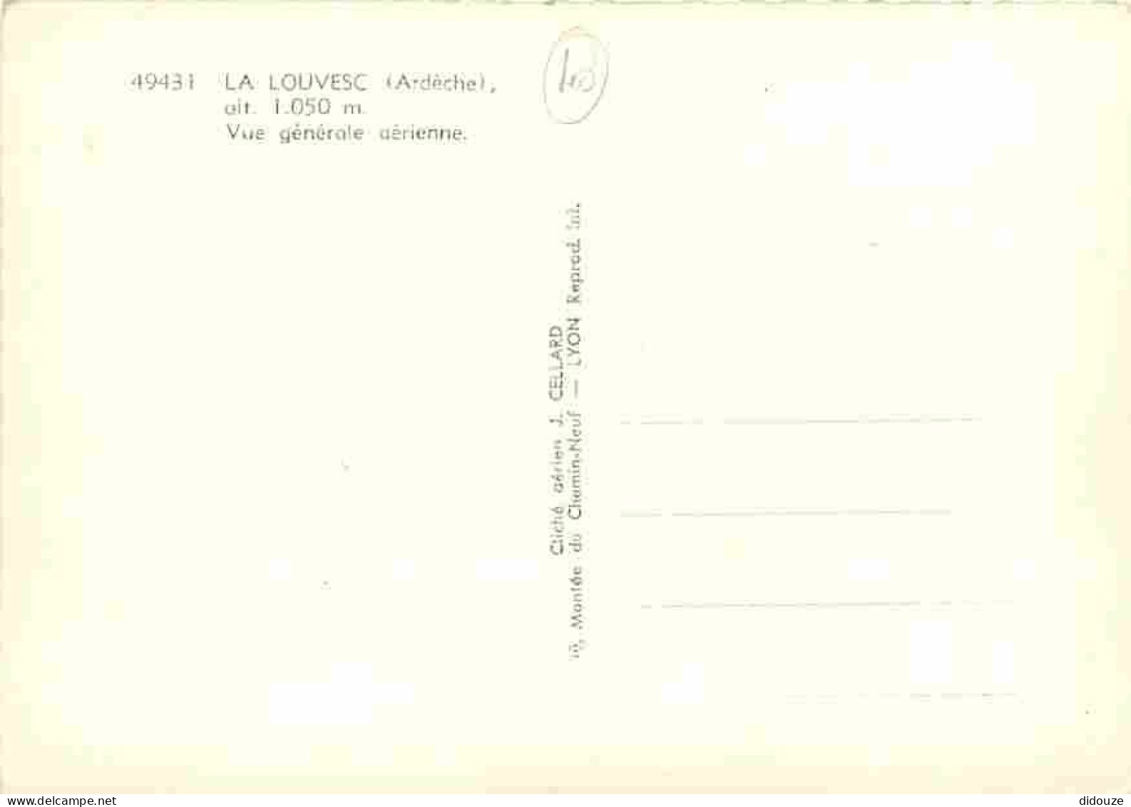 07 - La Louvesc - Vue Générale Aérienne - CPM - Voir Scans Recto-Verso - La Louvesc