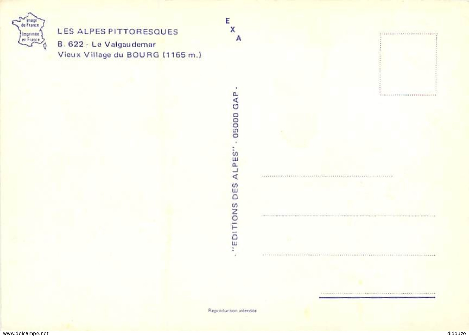 05 - Le Bourg - Le Valgaudemar - Vieux Village Du Bourg - Rivière - Carte Neuve - CPM - Voir Scans Recto-Verso - Autres & Non Classés