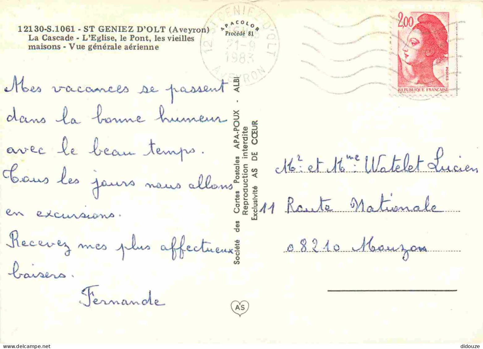 12 - Saint Geniez D'Olt - Multivues - CPM - Voir Scans Recto-Verso - Autres & Non Classés