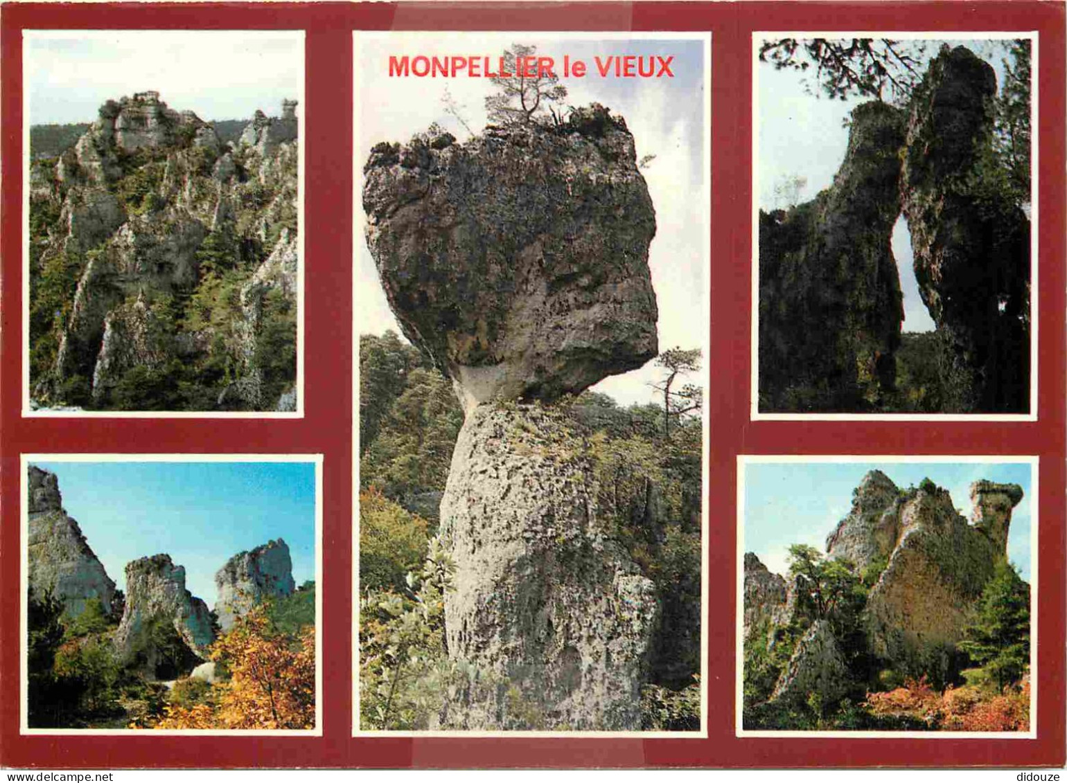 12 - Montpellier Le Vieux - Chaos Dolomitique - Multivues - CPM - Voir Scans Recto-Verso - Autres & Non Classés