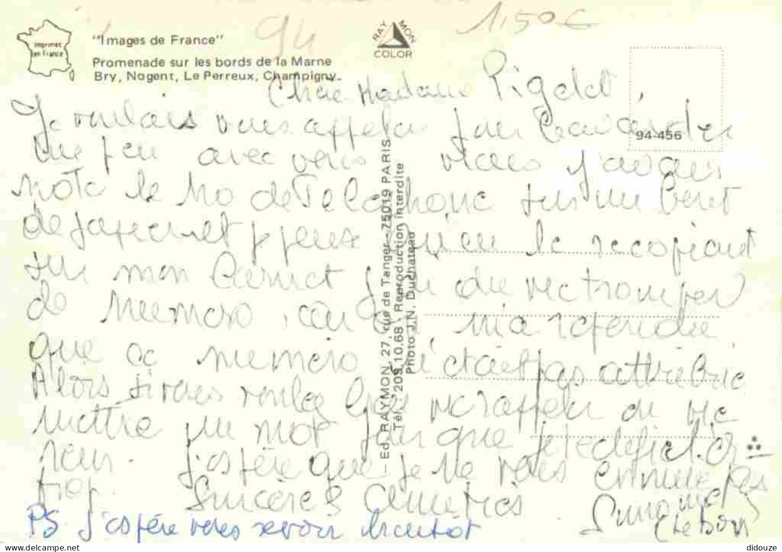 94 - Val De Marne - Les Bords De La Marne - CPM - Voir Scans Recto-Verso - Autres & Non Classés