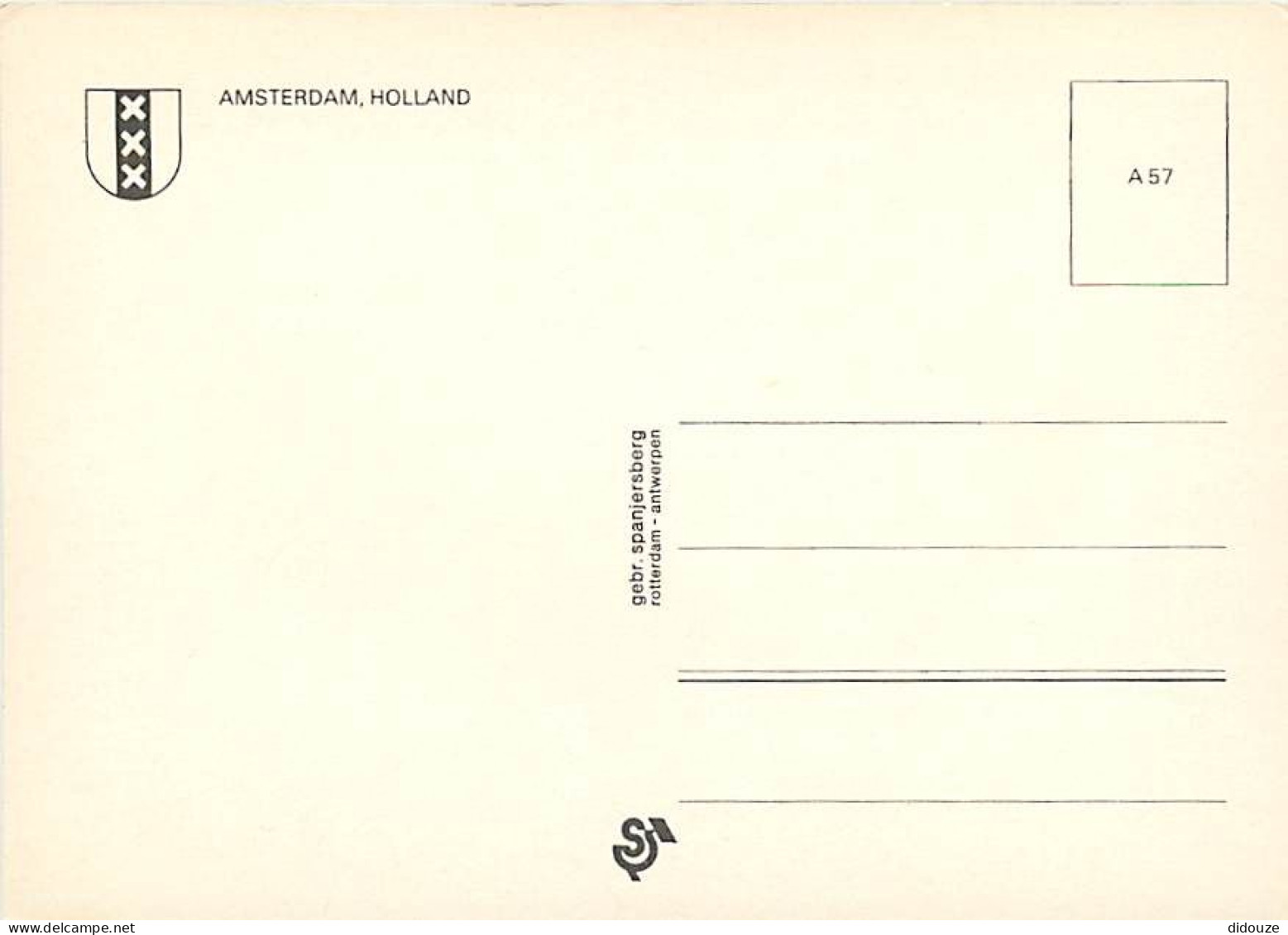 Pays-Bas - Nederland - Amsterdam - Multivues - CPM - Voir Scans Recto-Verso - Amsterdam