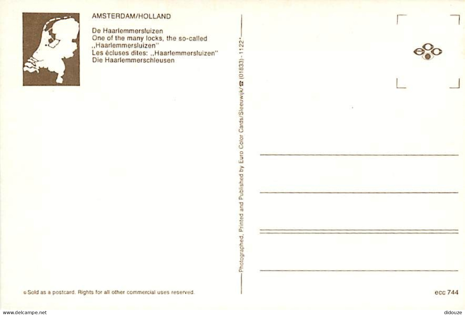 Pays-Bas - Nederland - Amsterdam - CPM - Voir Scans Recto-Verso - Amsterdam