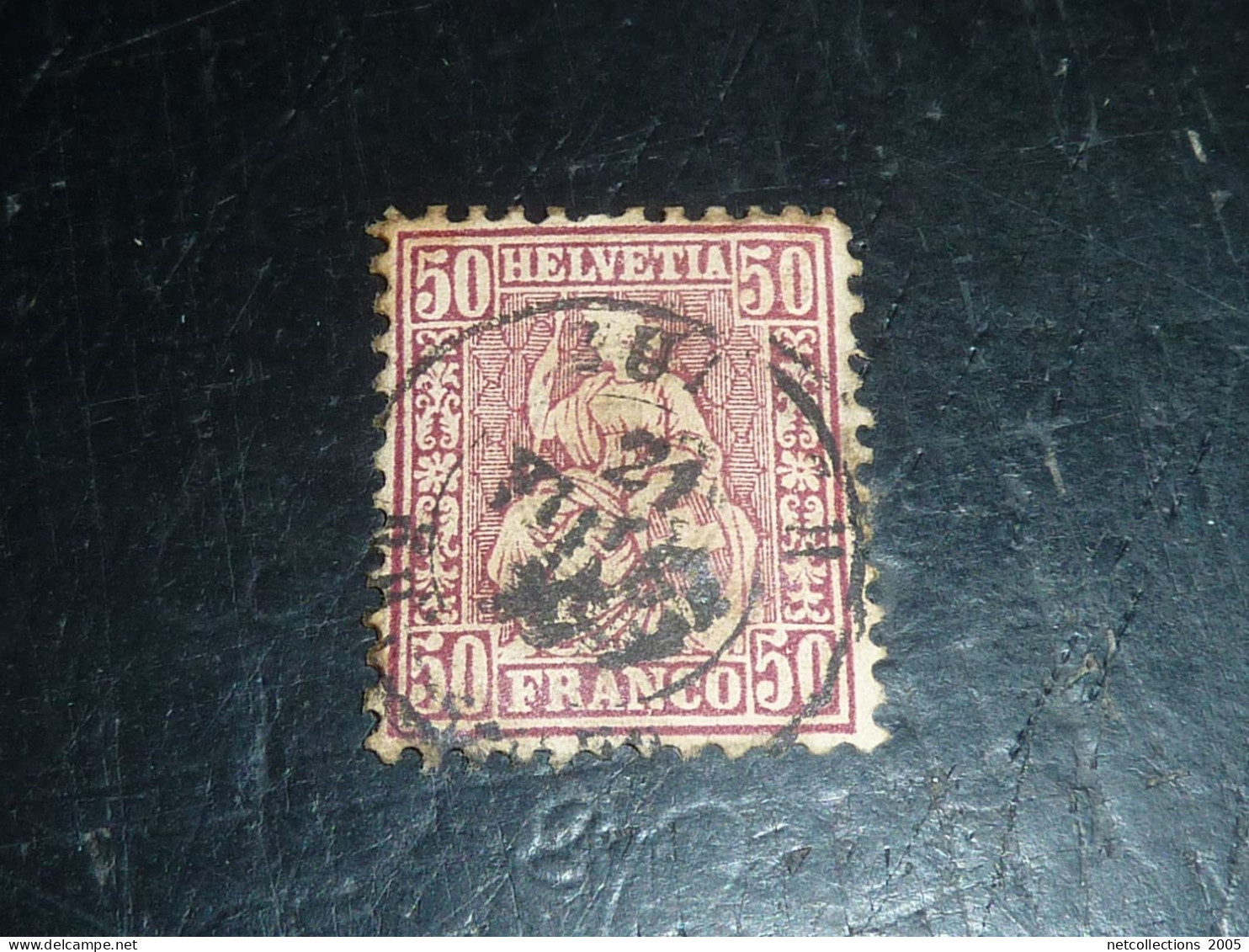 SUISSE 1867 N°48 - Oblitéré (C.V) - Used Stamps