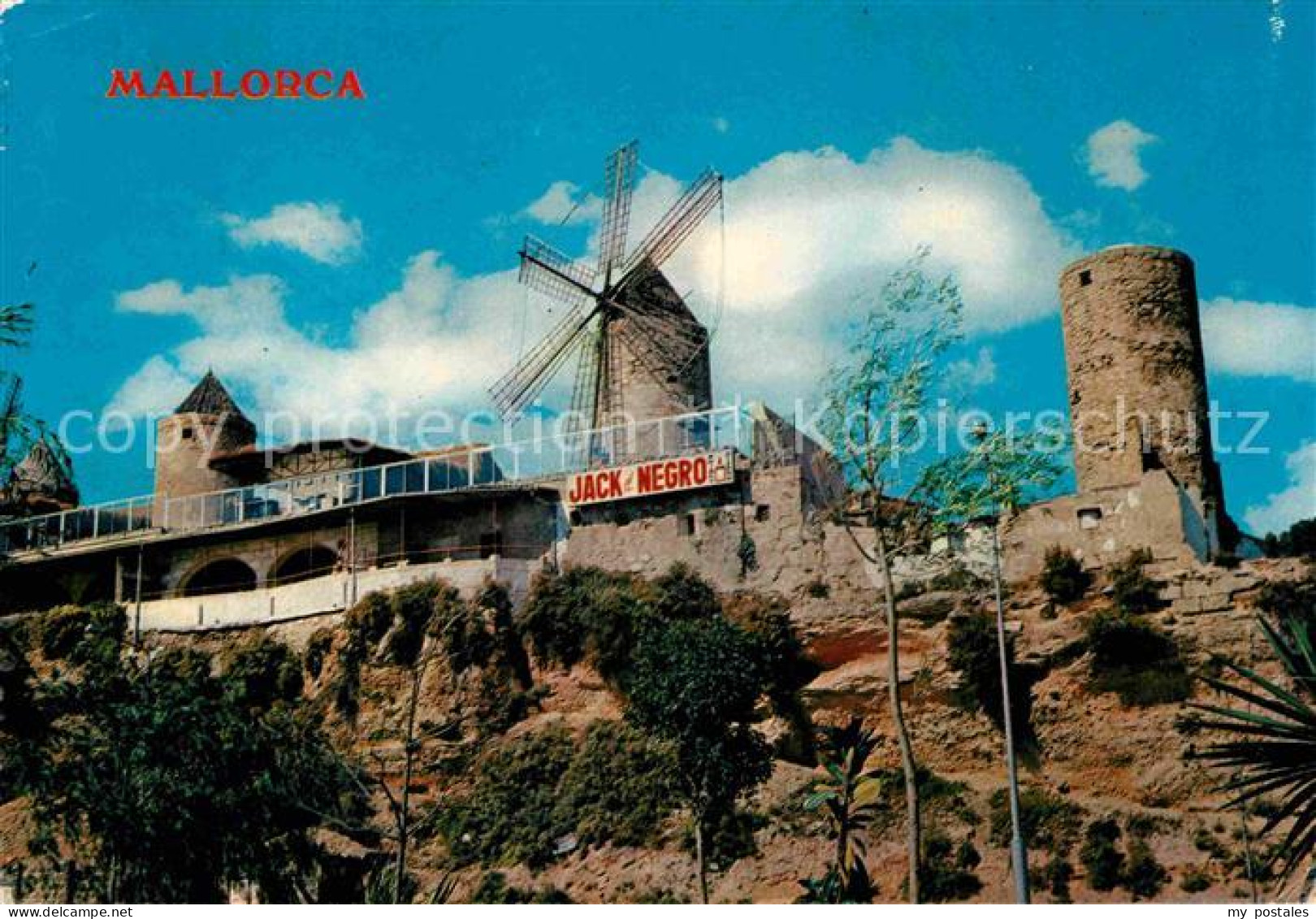 72791984 Mallorca Molinos Tipicos Jack Negro Muehle Spanien - Sonstige & Ohne Zuordnung